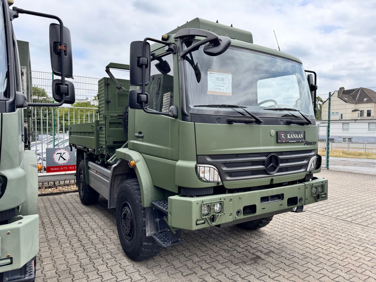 Mercedes-Benz 1018 Atego 4x4 Allrad Miltär Camper - Open body delivery van: picture 2 Mercedes-Benz 1018 Atego 4x4 Allrad Miltär Camper - Open body delivery van: picture 2