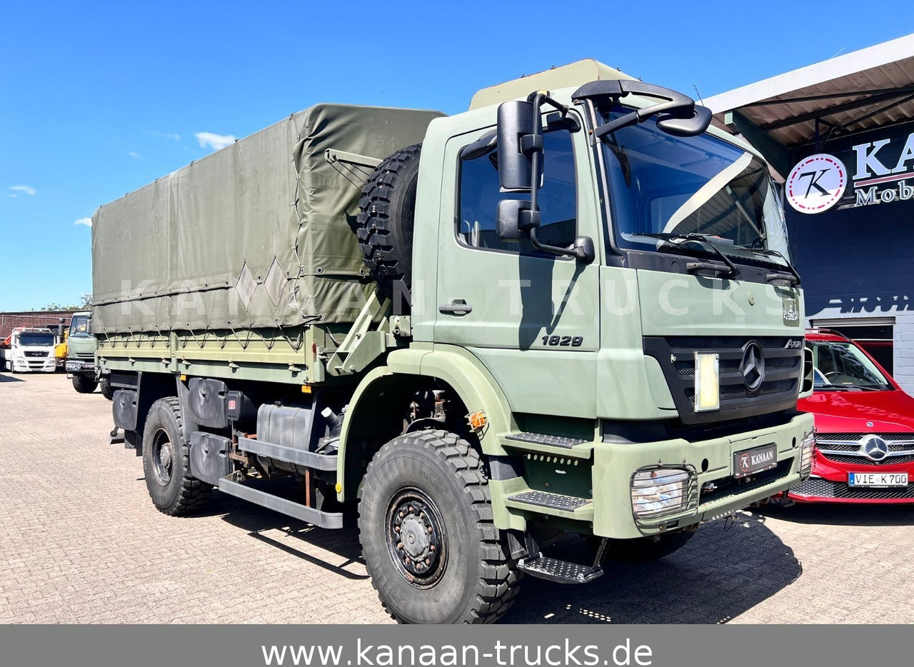Mercedes-Benz 1829 A Axor 4x4 EX- 31 TKM Camper Expedi - Curtainsider truck: picture 2 Mercedes-Benz 1829 A Axor 4x4 EX- 31 TKM Camper Expedi - Curtainsider truck: picture 2