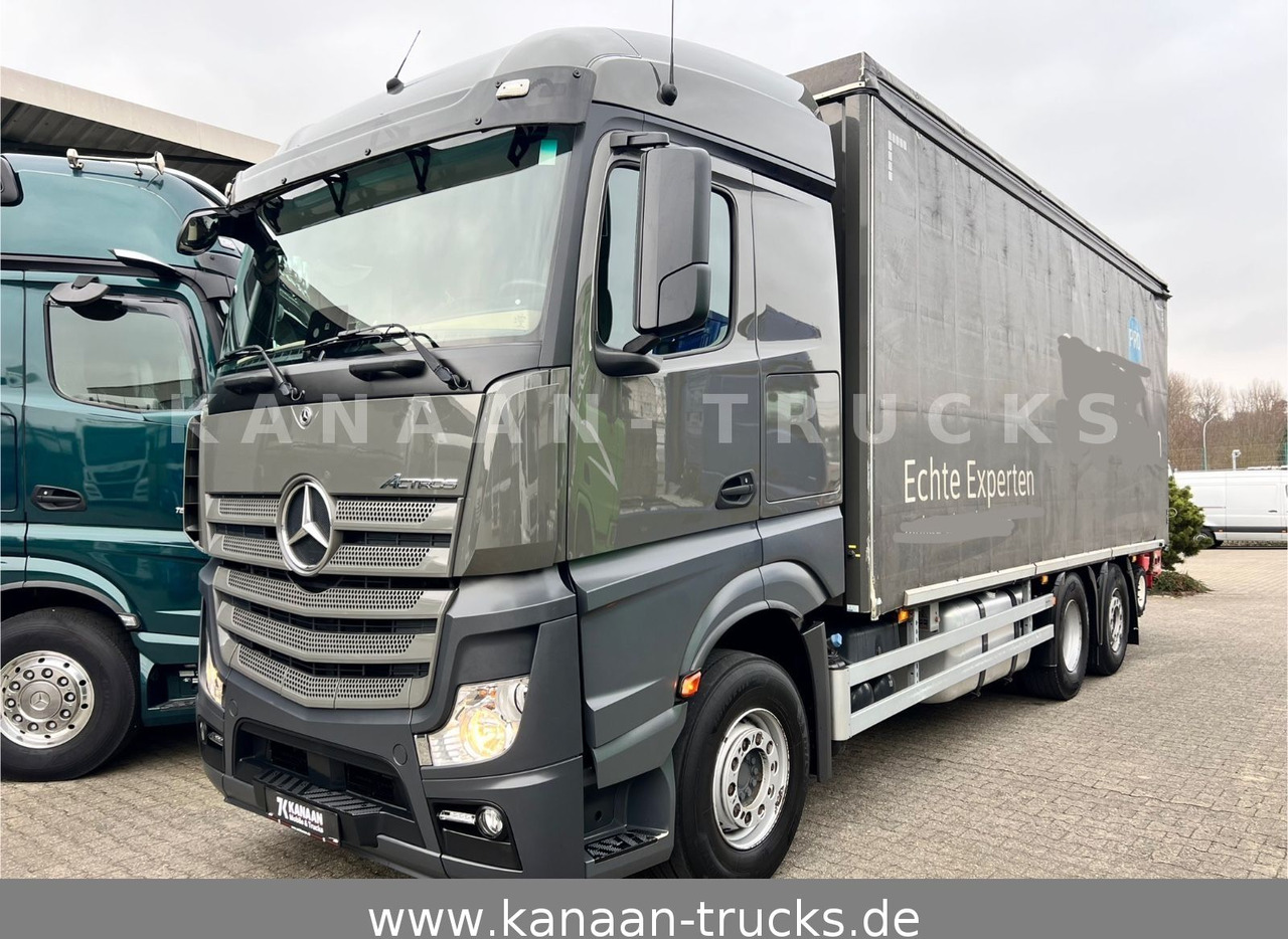 Mercedes-Benz 2548 Actros 6x2 Pritsche Moffet Mitnahme stapler - Crane truck: picture 2 Mercedes-Benz 2548 Actros 6x2 Pritsche Moffet Mitnahme stapler - Crane truck: picture 2