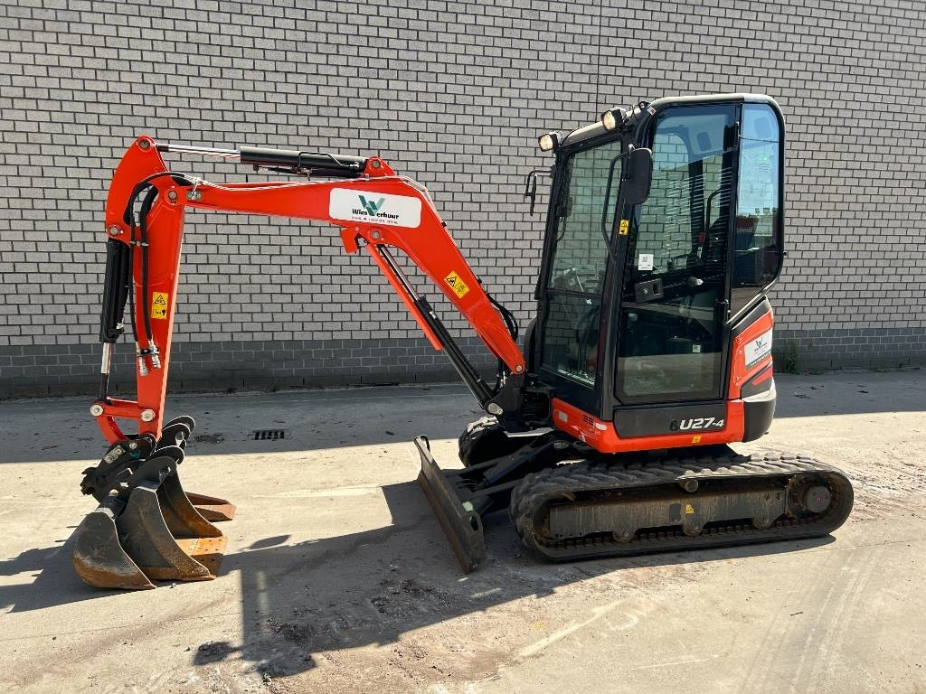 Kubota U 27-4 - Mini excavator: picture 1 Kubota U 27-4 - Mini excavator: picture 1